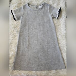Zara Heather Gray Short Sleeve Top